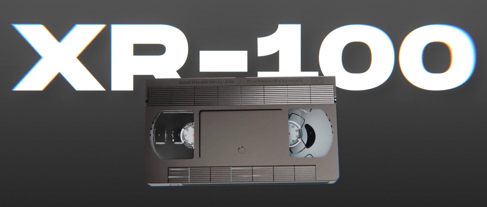 Prism™ VHS XR-100 Blender render