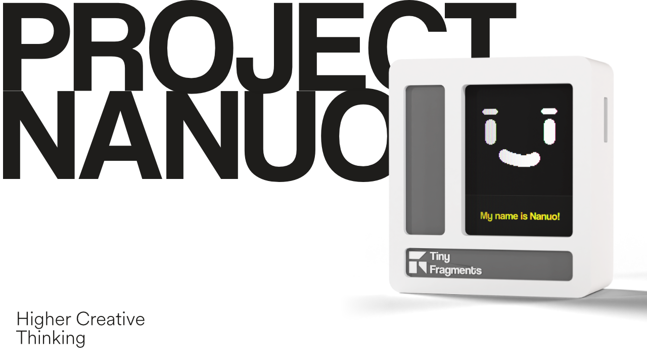 Nanuo — Tiny Fragments™ plastic cleanup encouragement machine