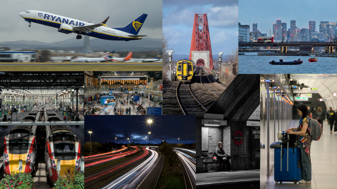 Higher Photography Transport themed folio cover